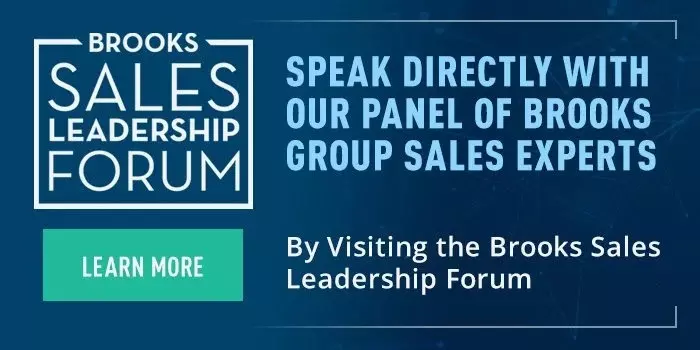 brooks group sales leadership forum