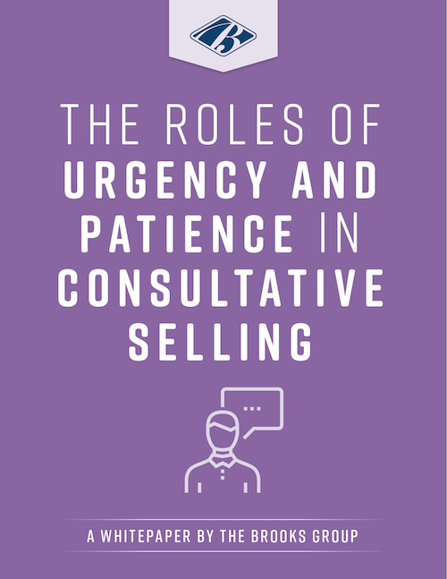 The Roles of Urgency and Patience in Consultative Selling