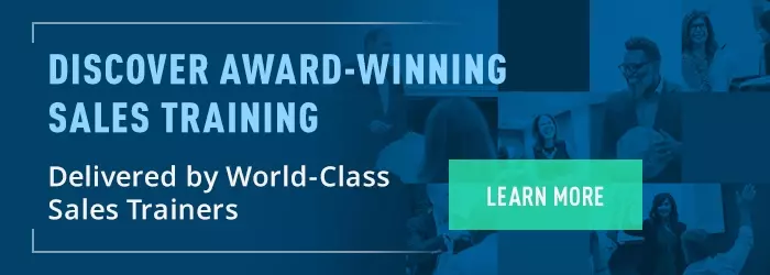 award winning sales training