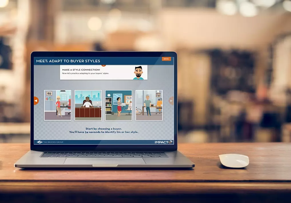 IMPACT-U Online Sales Training | The Brooks Group 