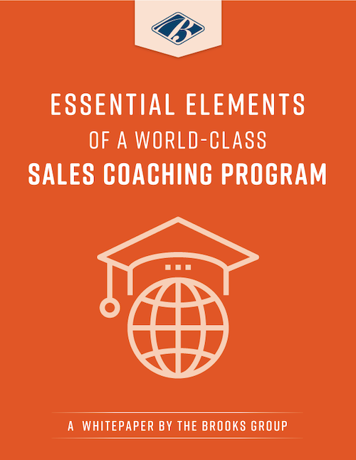 Essential Elements of a World-Class Sales Coaching Program Essential Elements of a World-Class Sales Coaching Program