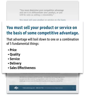 How to Sell Against Lower Priced Competition