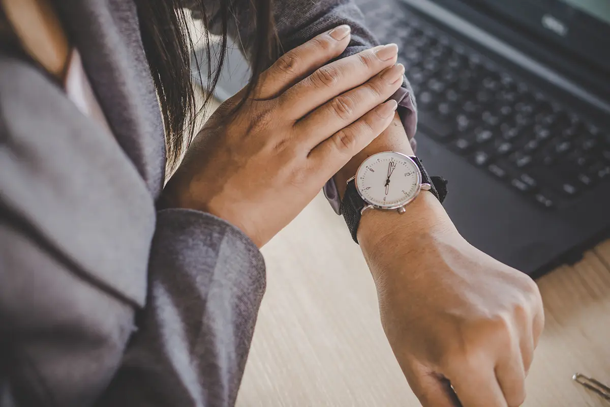 Improve time management to improve sales skills.