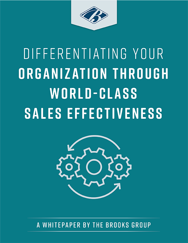 Differentiating Your Organization Through World-Class Sales Effectiveness