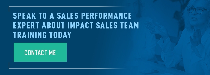 speak to an expert about impact sales training