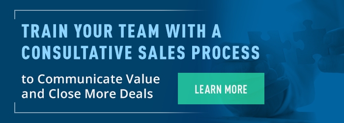 train your team with consultative sales process