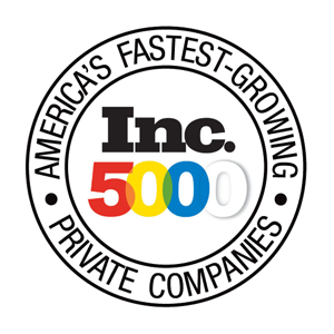 Inc. 5000 List of Fastest Growing Private Companies in America