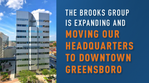 brooks group moves to downtown greensboro