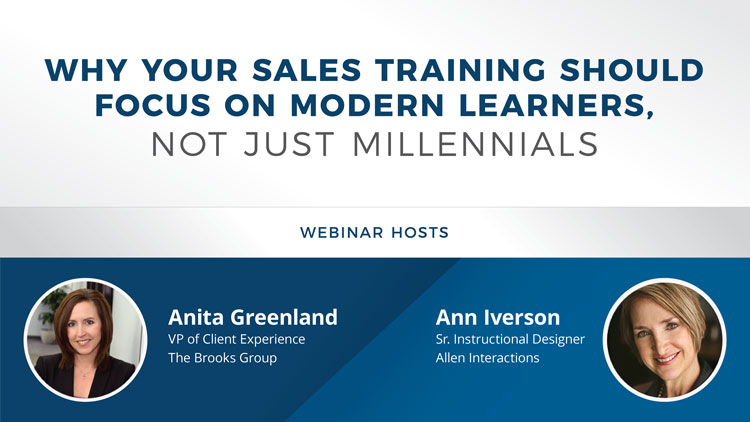 Why Your Sales Training Should Focus on Modern Learners, Not Just Millennials