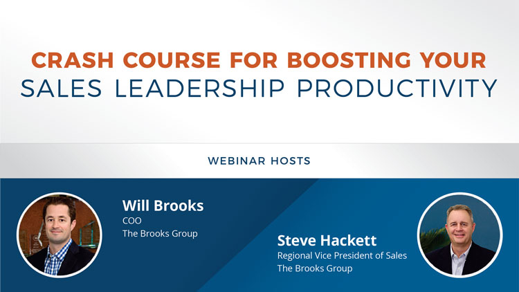 Crash Course for Boosting Your Sales Leadership Productivity
