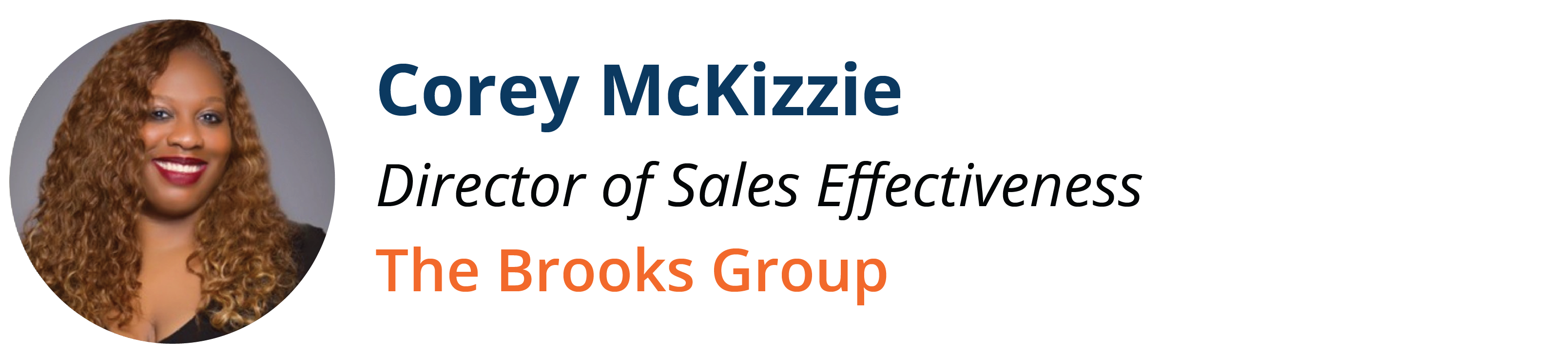 Corey McKizzie speaker of Selling with Value: How to Build Trust and Close More Deals webinar