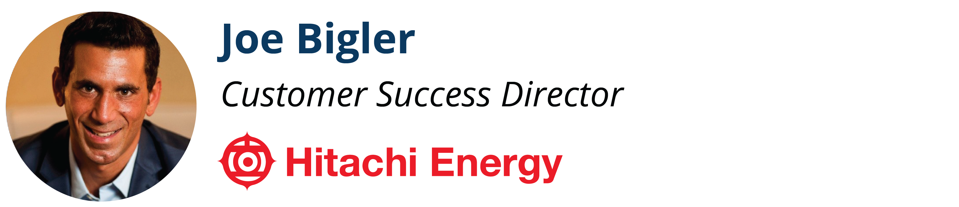 Joe Bigler- Hitachi Energy
