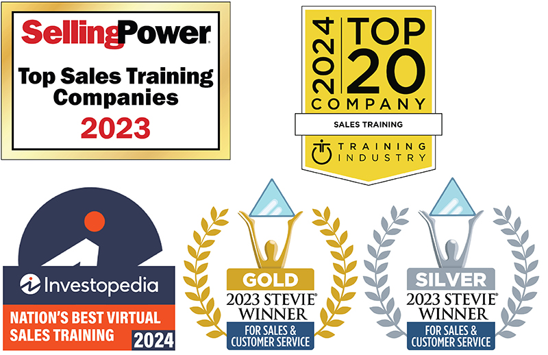 Award-Winning Sales Training Company