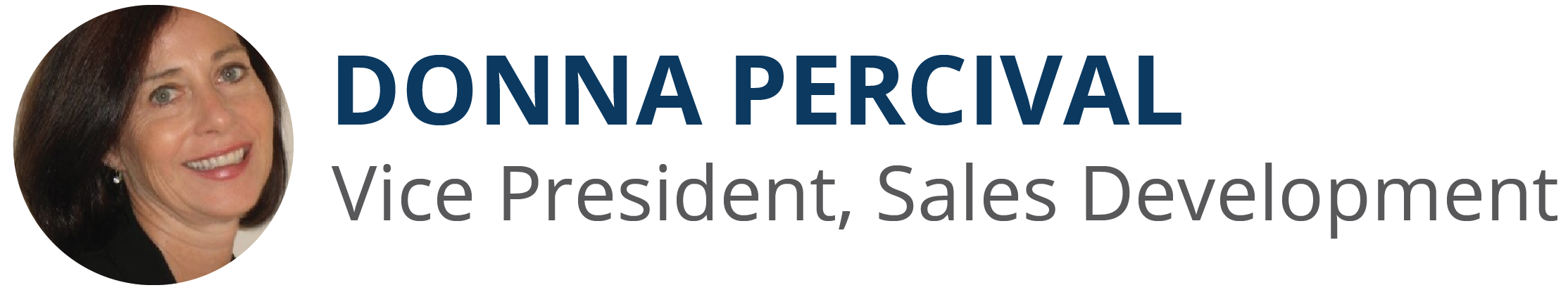 Donna Percival | Vice President, Sales Development of Distinguished