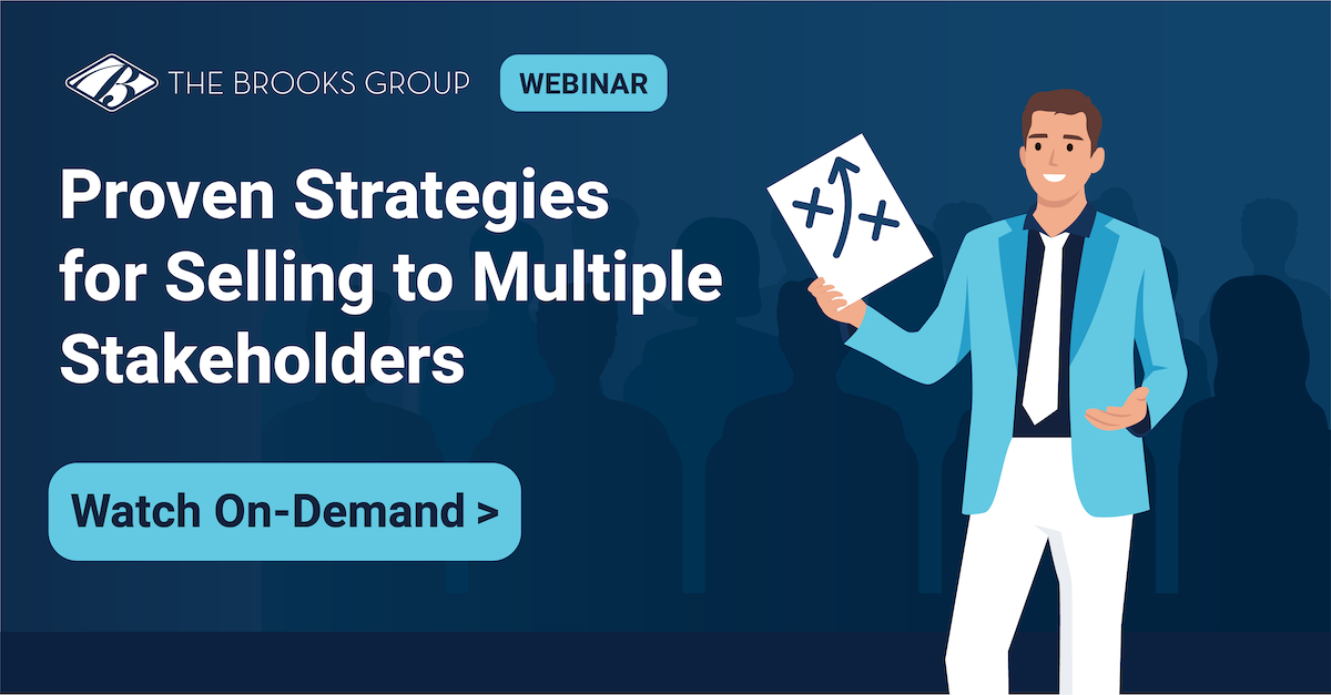 Proven Strategies for Selling to Multiple Stakeholders On-Demand Webinar
