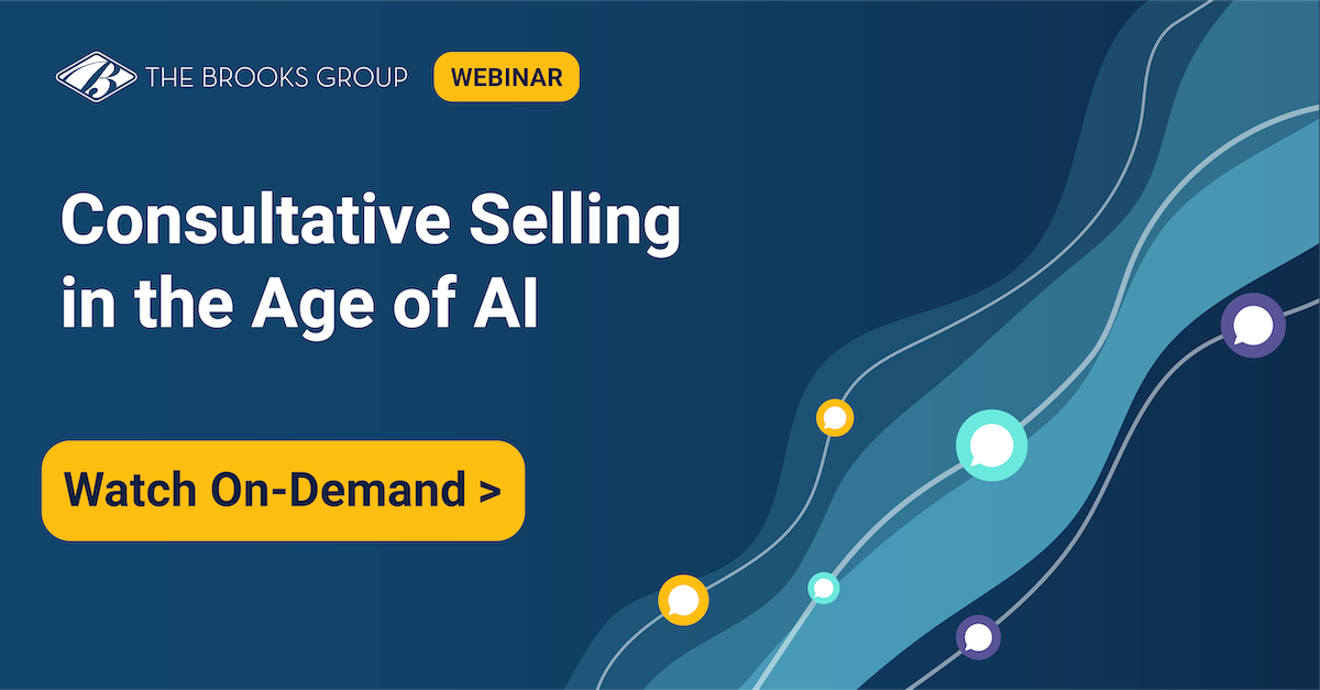 Consultative Selling in the Age of AI