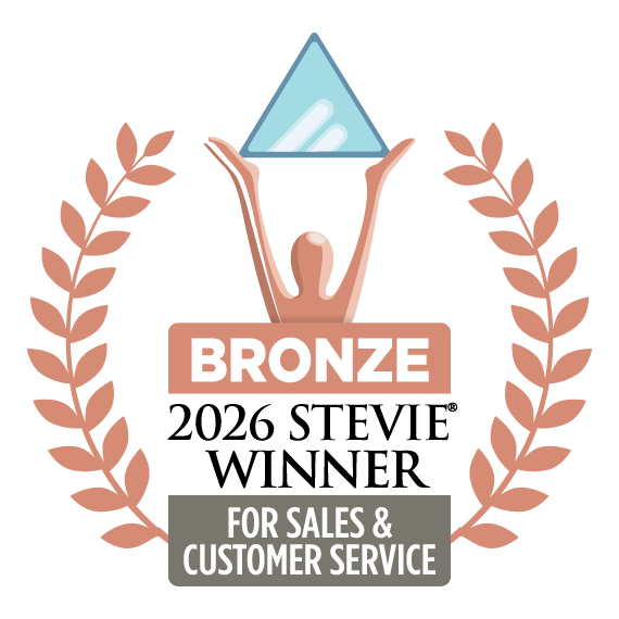 Stevie Award for Sales & Customer Service