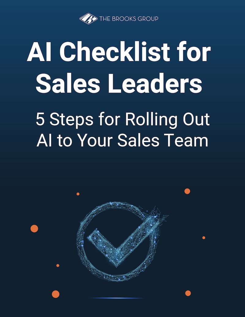 AI Checklist for Sales Leaders